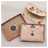 10K Gold Dainty Maid Child's Necklace in Box