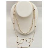 Freshwater Pearls 14K & Tourmaline Etc