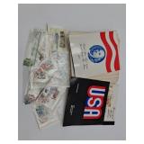 US Stamp Albums and Mint Sets