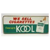 Kool Cigarettes Advertising Sign