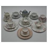 China Teacups and Teapot