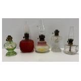 Glass Oil Lamps