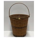 Longaberger Bankers Wastebasket