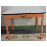 Enamel Top Table