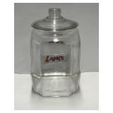 Lance Glass Counter Jar