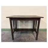 Oak Library Table