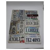 Virginia License Plates