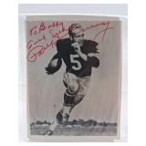 Signed Paul Hornung Photograph