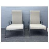 Pair of Chaise Lounges
