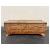 Pine Blanket Box