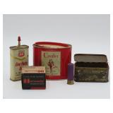 Vintage Tins and Mixed Ammunition