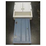 Two Bathroom Cabinets