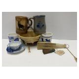 Mugs, Bowl & Souvenir Fans