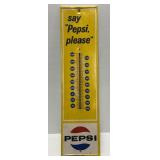 Pepsi Thermometer Sign