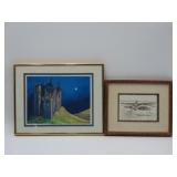 Two Signed Framed Prints