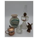 Mixed Decor and Glassware
