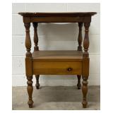 Pine End Table