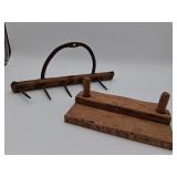 Wooden Tool and Rack Pieces
