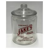 Jakes Glass Counter Jar