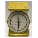 Sears Yellow Kitchen Scale