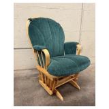 Shermag Upholstered Glider Rocker