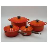 Le Creuset Orange Cookware