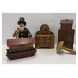 Miniature Wooden & Folk Art Items