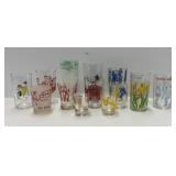 Vintage Character Glasses
