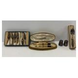 Sterling and 24K Gold Filled Pen Set