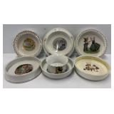 Vintage Childrens Ceramic Dishes