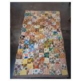 Patchwork Floral Quilt