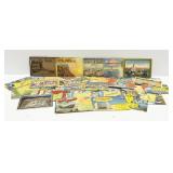 Vintage Souvenir Postcard Folders