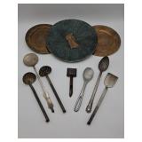 Decorative Brass Trays & Utensils
