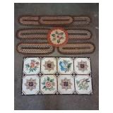 Braided and Hooked Accent Rugs