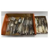 Silverplate and Mother of Pearl Flatware
