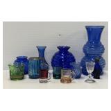 Blue Art Glass Collection