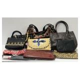 Assorted Handbags and Purse Accessories