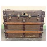 Flat Top Steamer Trunk