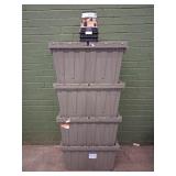 Storage Totes and Bed Risers
