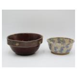 Two Studio Pottery Bowls