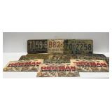 License Plates & Redman Plates