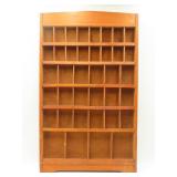 Wooden Cubby Shelf