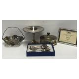 Silverplate Serving And Tableware Lot