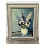 D Van 88 Framed Floral Still Life