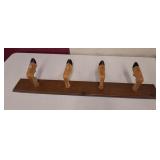 Deer Hoof Wall Rack