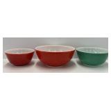 Pyrex Mixing Bowls