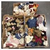 Assorted Plush Bears and Animals