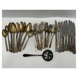 Assorted Silverplate Flatware
