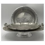 Hand Forged Aluminum Serving Trays