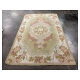 Floral Hooked Rug